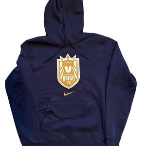 Nike Dark Blue Seattle Reign FC Hoodie